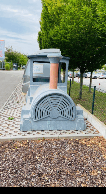 #004E Tschu Tschu Lok Karosse aus Polyester